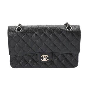CHANEL Matrasse Classic Handbag 9.8" Black/Noir